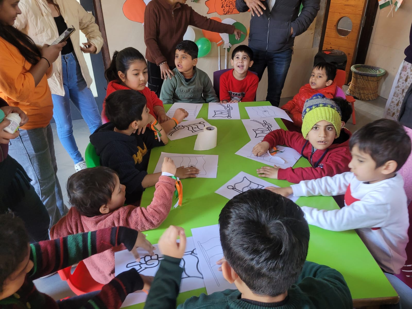 Happy child in physiotherapy session